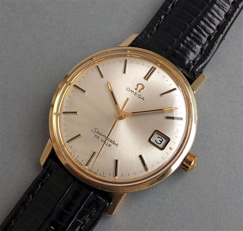 vintage 14k gold omega watches.